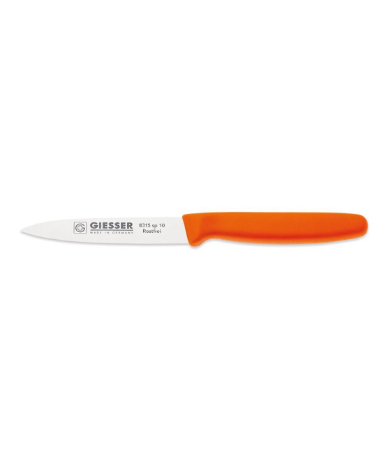 Giesser, nůž na zeleninu 10 cm, oranžový