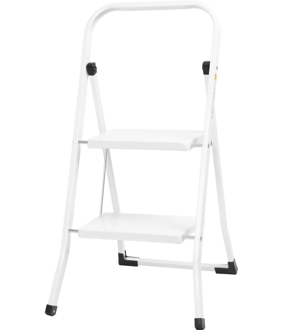 Schůdky LFD105 2stupňové, ocelové, EN14183, nosnost 150 kg, 88,5 cm