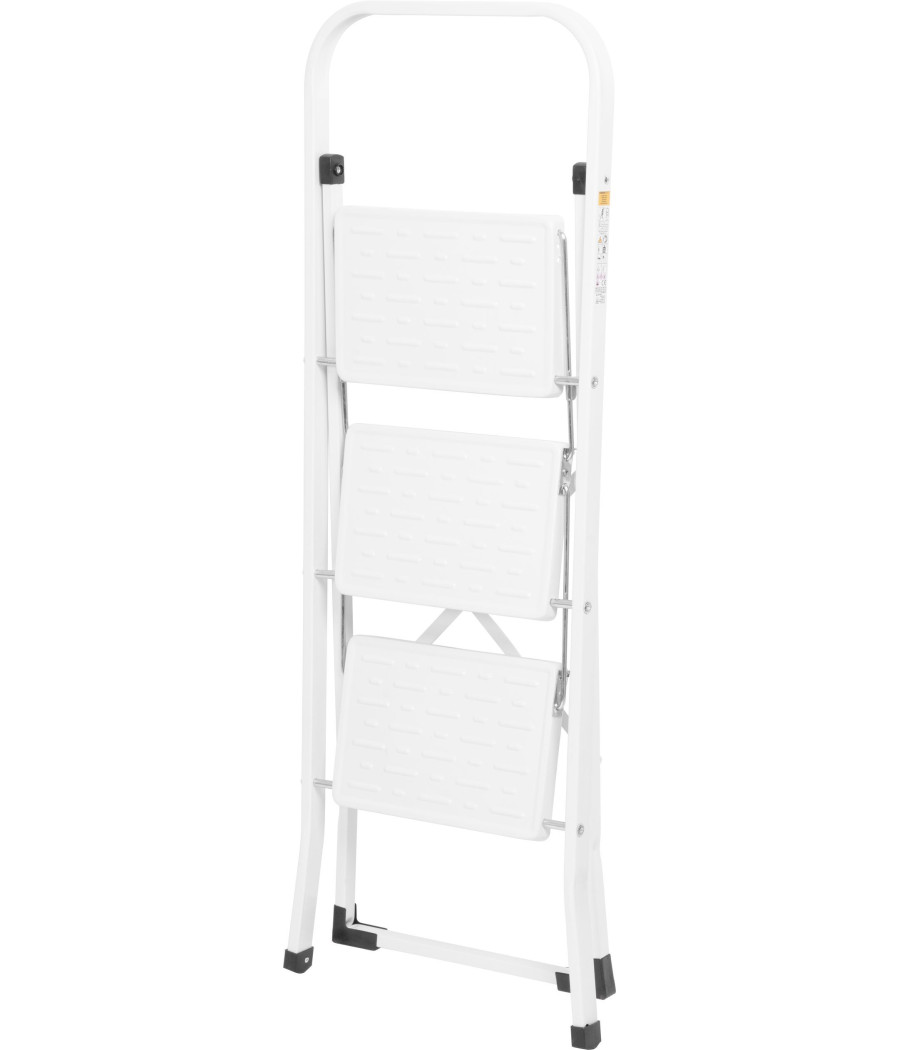 Schůdky LFD130 3stupňové, ocelové, EN14183, nosnost 150 kg, 113,5 cm