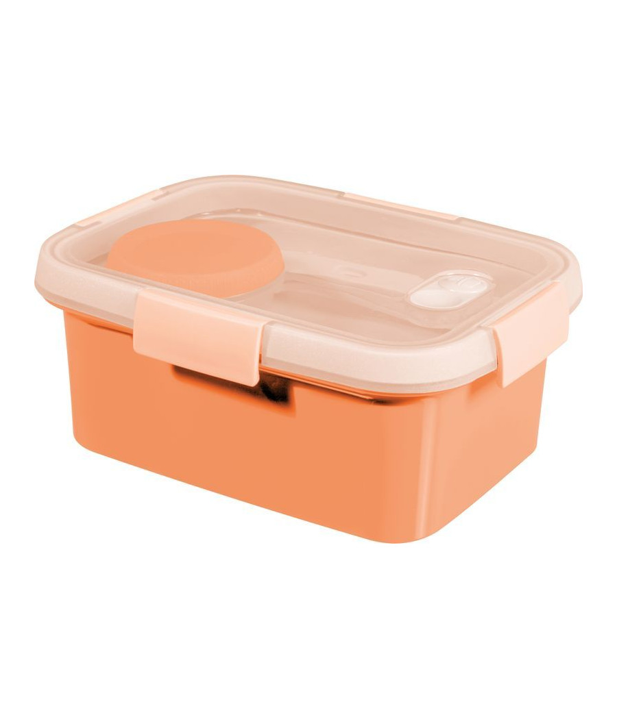 Dóza Curver® 1200 ml, mix barev mint/šedá/broskvová, 150x200x90 mm
