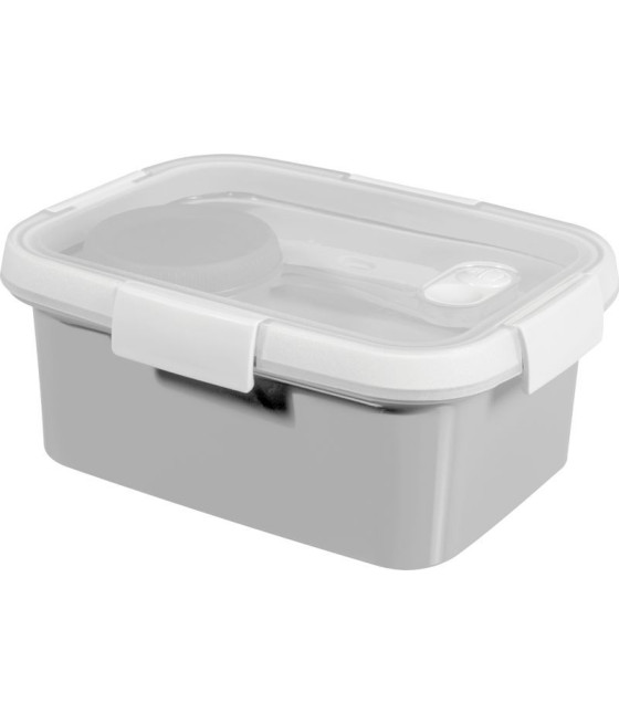 Dóza Curver® 1200 ml, mix barev mint/šedá/broskvová, 150x200x90 mm