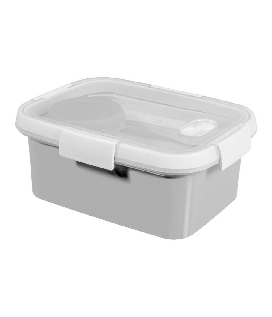 Dóza Curver® 1200 ml, mix barev mint/šedá/broskvová, 150x200x90 mm