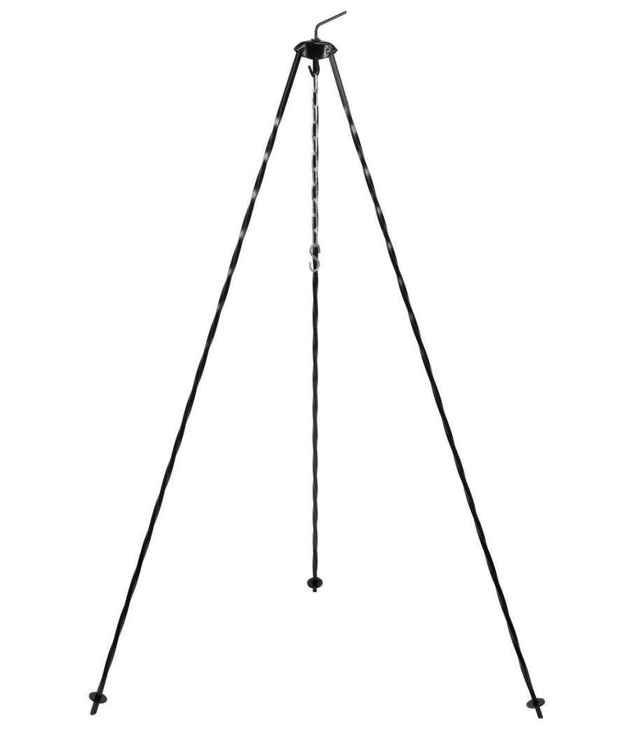 Stojan Piknik na kotlík 1200 mm, hák s řetízkou