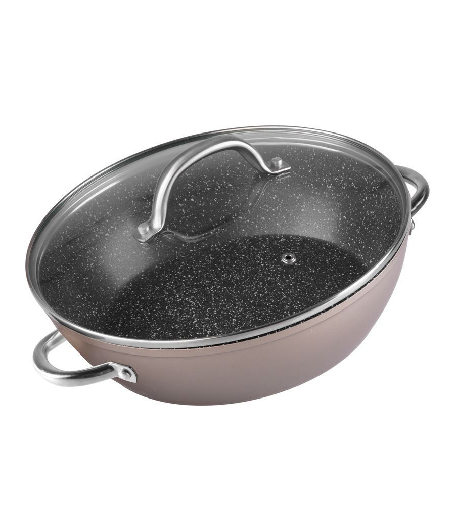 Hrnec s pokličkou Coffee Brown Line, 26 cm, 2,8 L