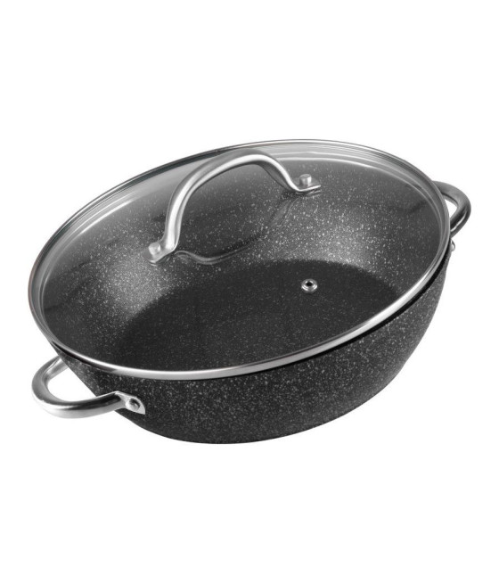 Black Marble Line hrnec s poklicí, 26 cm, 2,8 l