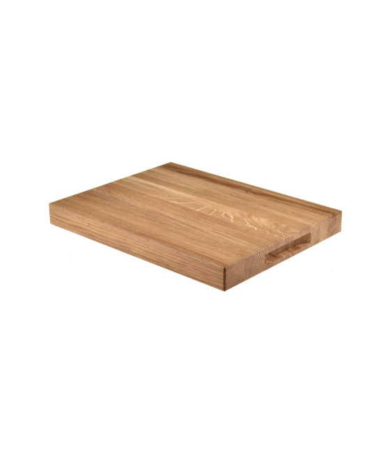 Dubová masivní deska na krájení BLOK 40x30 cm