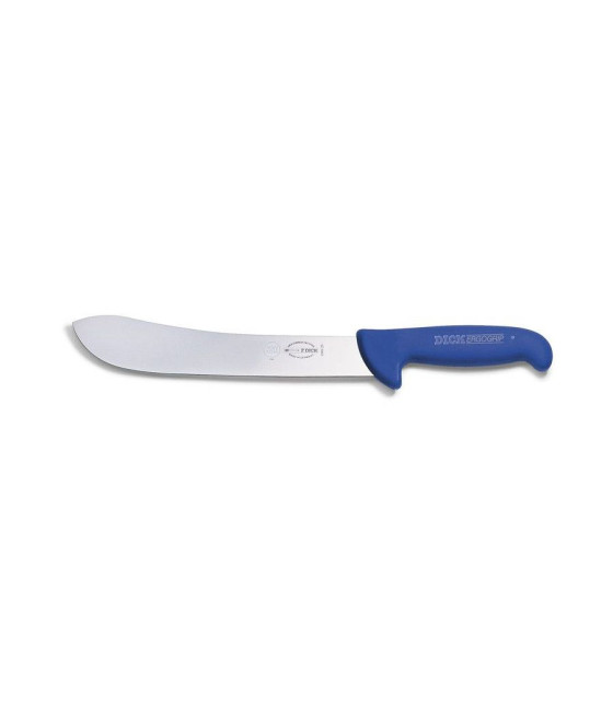 Dick ErgoGrip řeznický blokový nůž, modrý, pevný, 82385-21