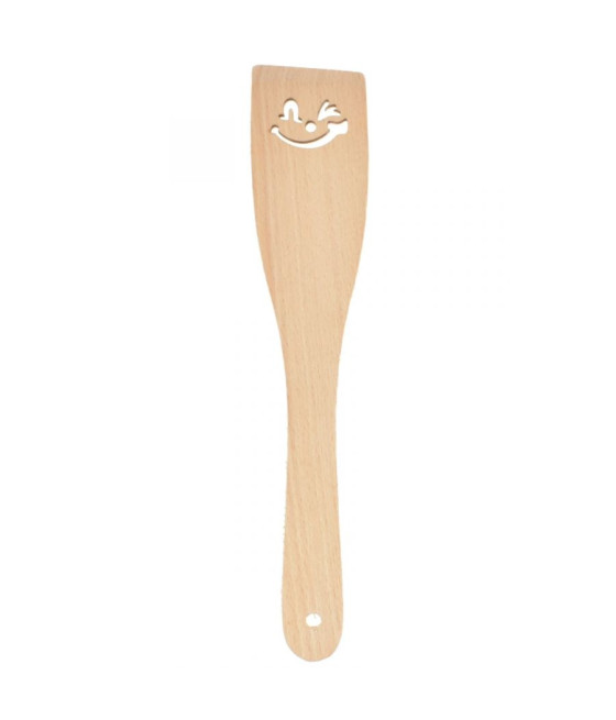 Dřevěná lopatka s mrkající tváří 28 cm