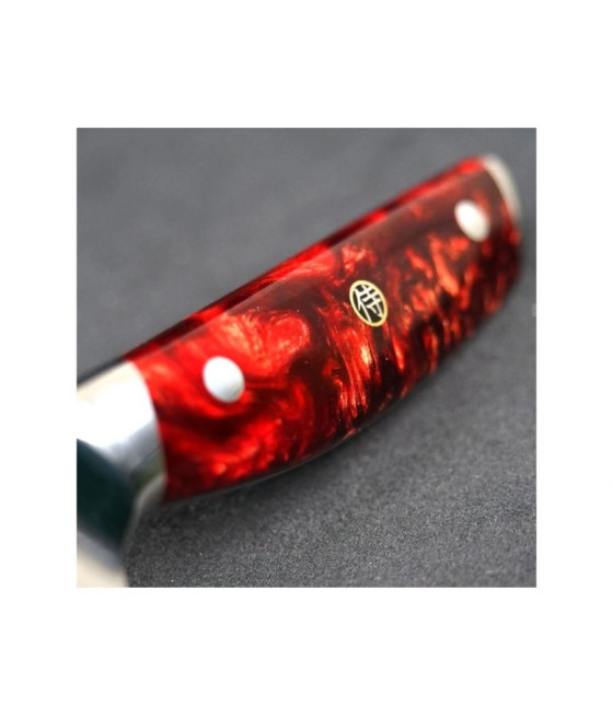 Kuchyňský nůž Dellinger Resin Future Red Utility, 15 cm