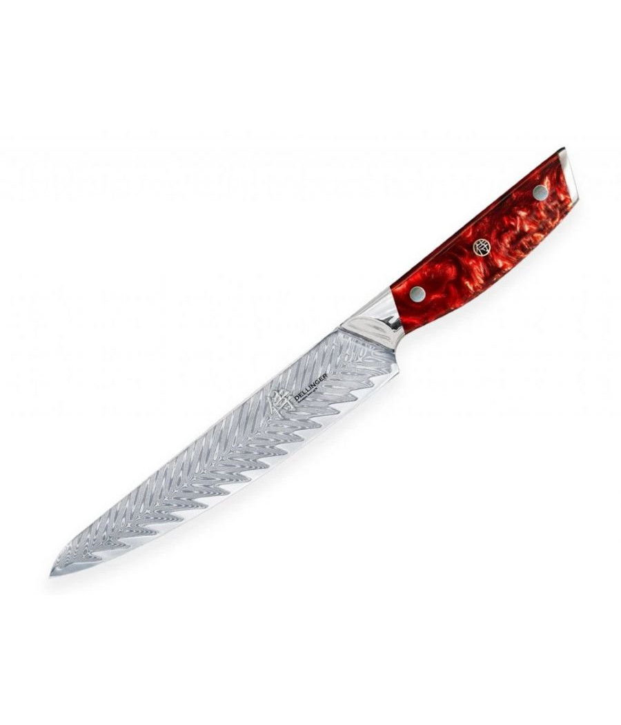 Kuchyňský nůž Dellinger Resin Future Red Utility, 15 cm