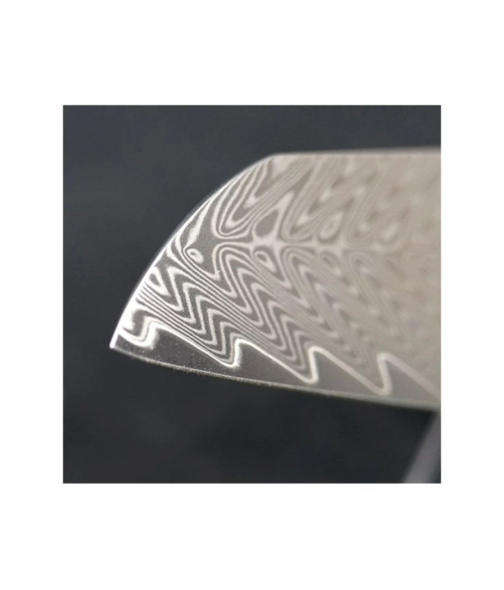 Kuchyňský nůž Dellinger Resin Future Blue Santoku, 17 cm
