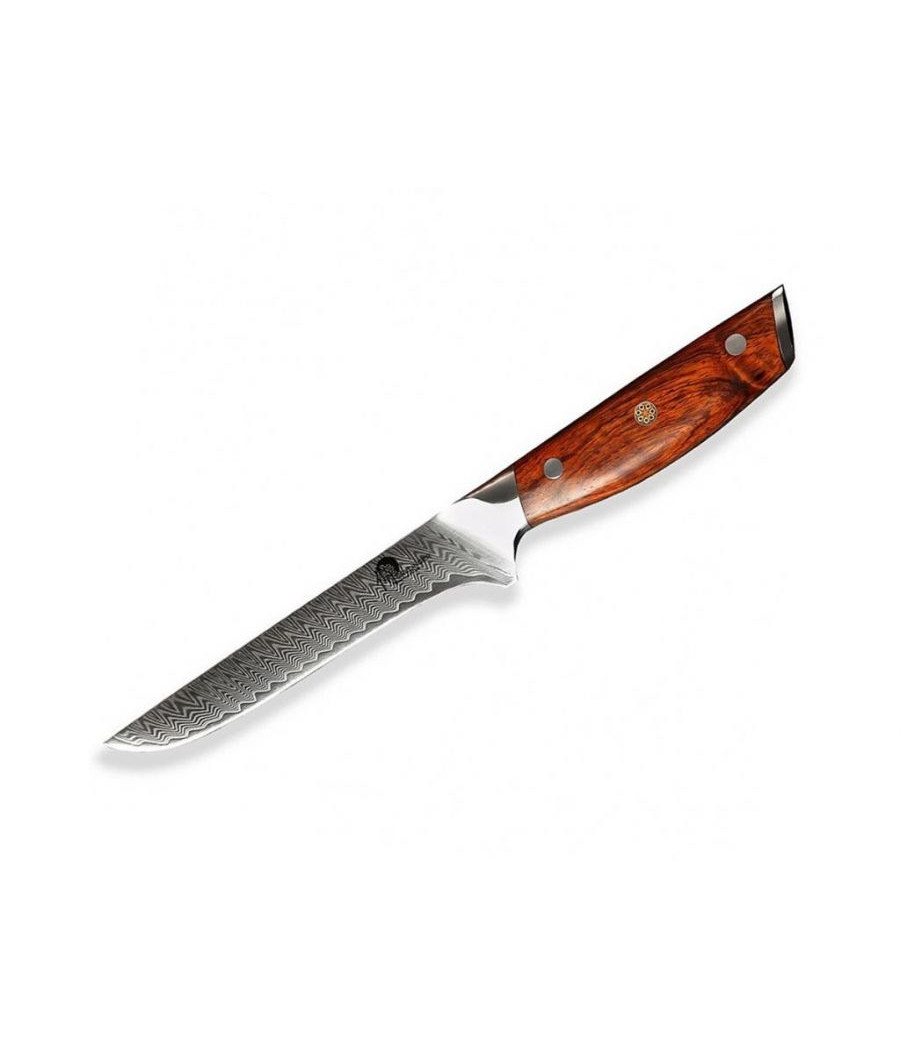 Vykosťovací nůž Dellinger Rosewood Boning Damascus, 16 cm