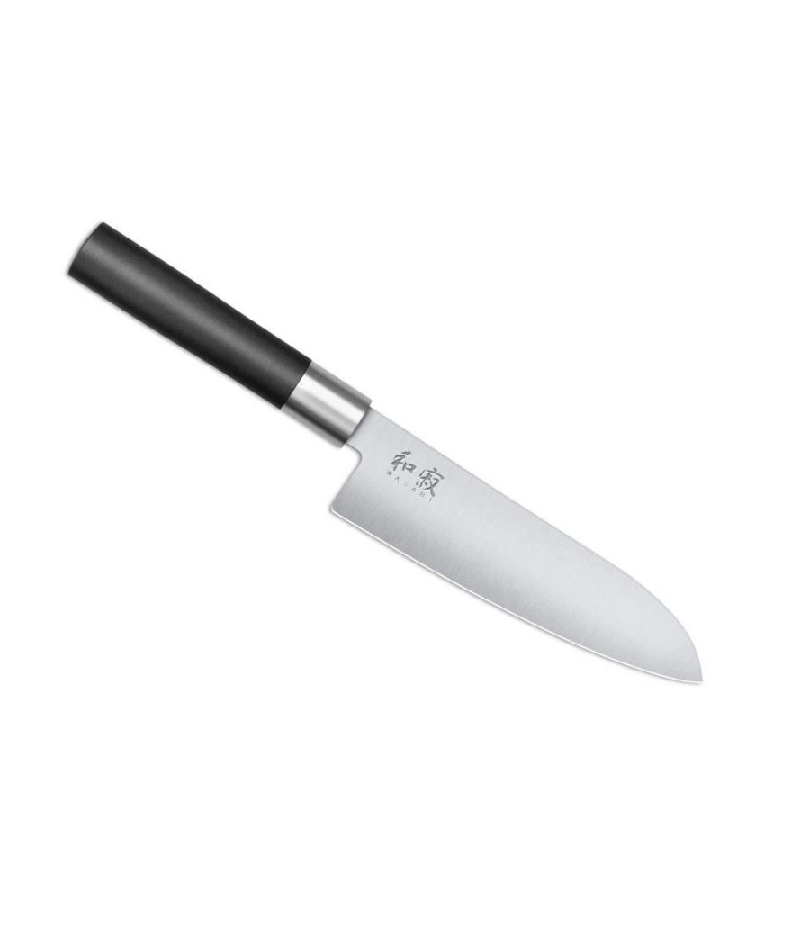 KAI kuchyňský nůž Wasabi Black Santoku 16,5 cm