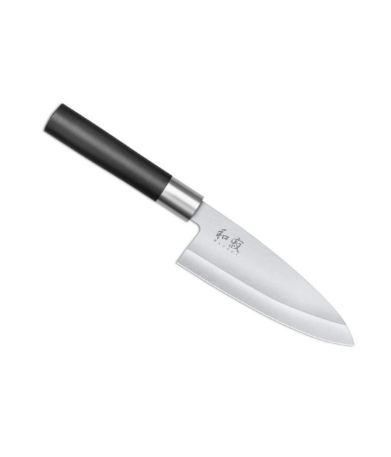 KAI kuchyňský nůž Wasabi Black Deba 15 cm