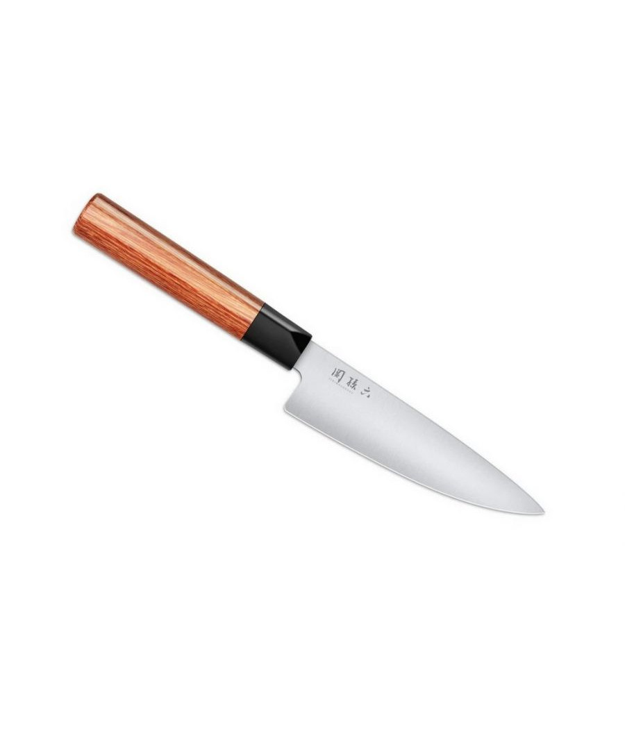 KAI kuchyňský nůž Seki Magoroku Red Wood Chef's 15 cm