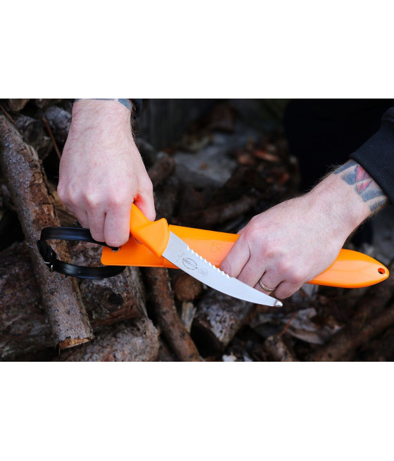 DICK plastové pouzdro na 1 nůž, oranžové