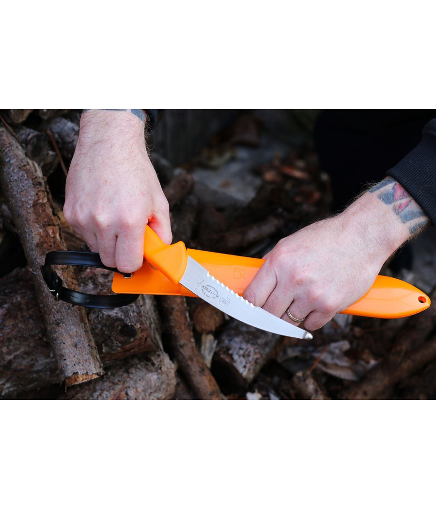 DICK plastové pouzdro na 1 nůž, oranžové