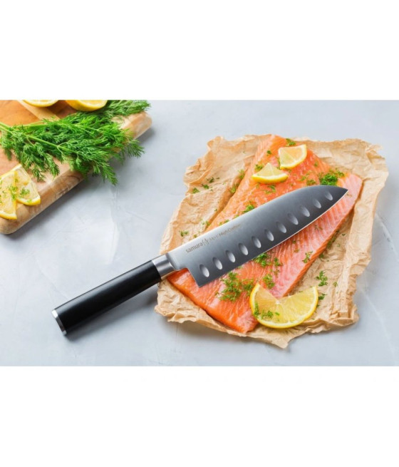 Kuchyňský nůž Samura MO-V Santoku, 18 cm