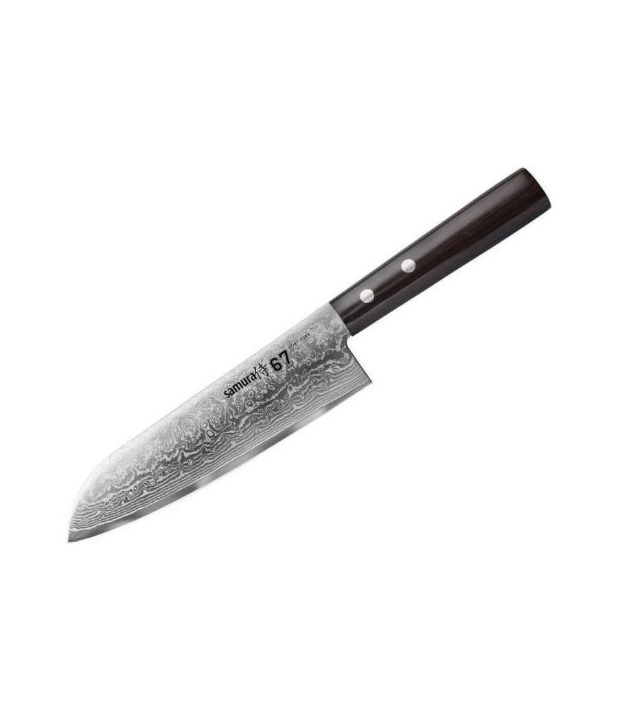 Kuchyňský nůž Samura Damascus 67 Santoku, 17,5 cm