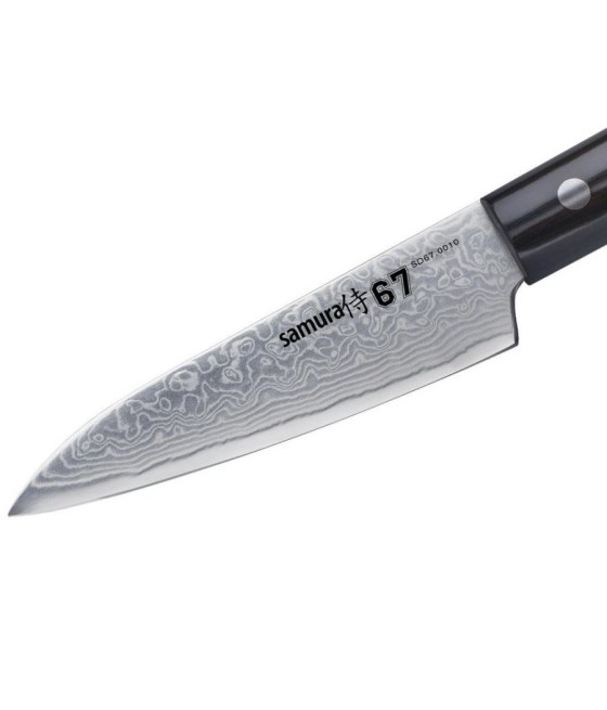 Kuchyňský nůž Samura Damascus 67, na zeleninu, 9,8 cm