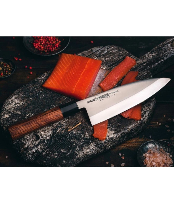 Kuchyňský nůž Samura Okinawa Deba, 17 cm