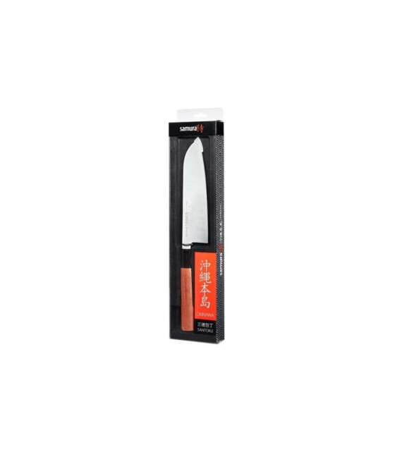 Kuchyňský nůž Samura Okinawa Santoku, 17,5 cm