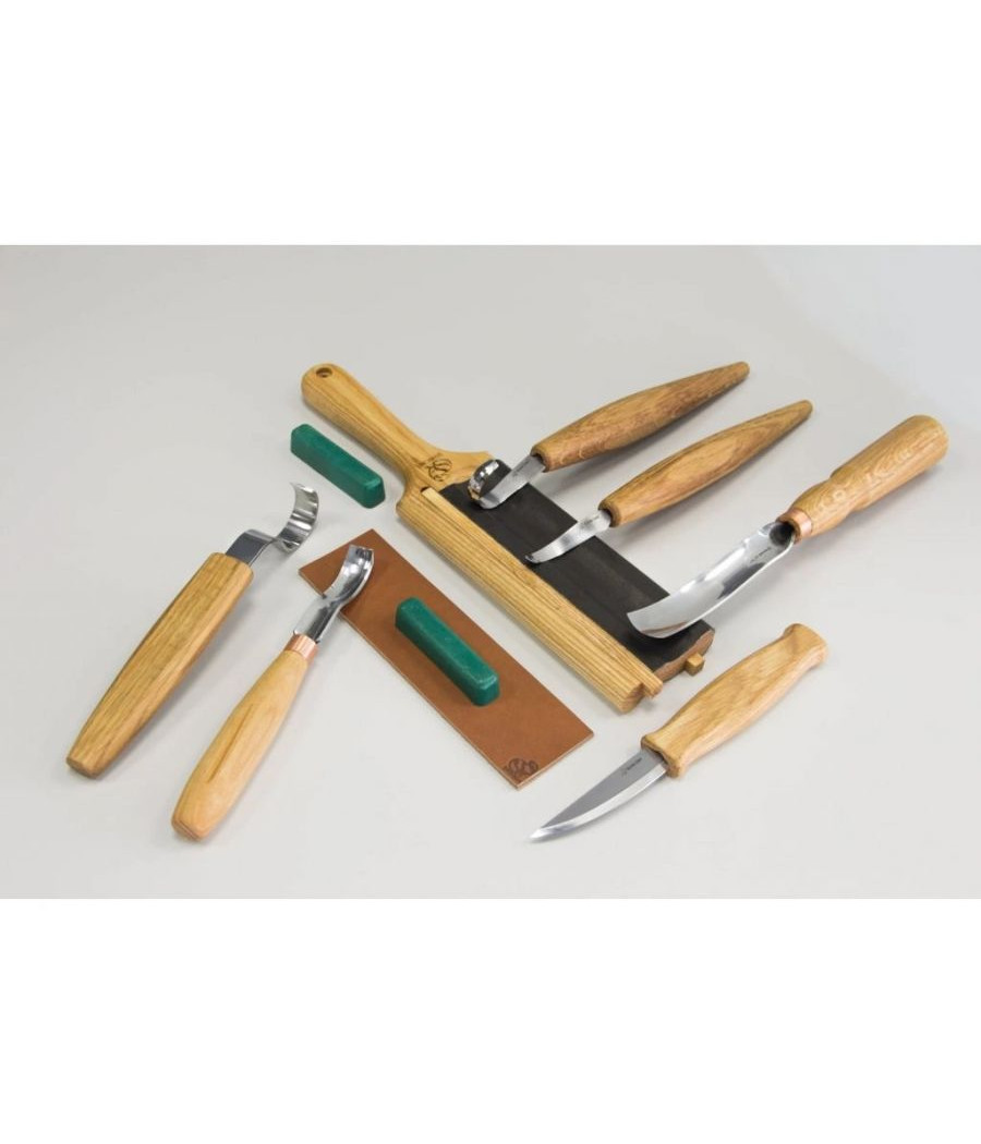 BeaverCraft sada řezbářských nožů na lžičky S54