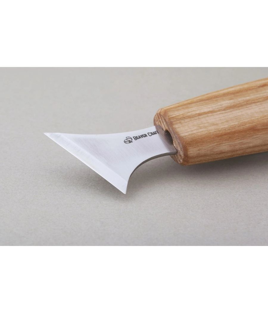 BeaverCraft řezbářský nůž C10 - geometrický řezbářský nůž