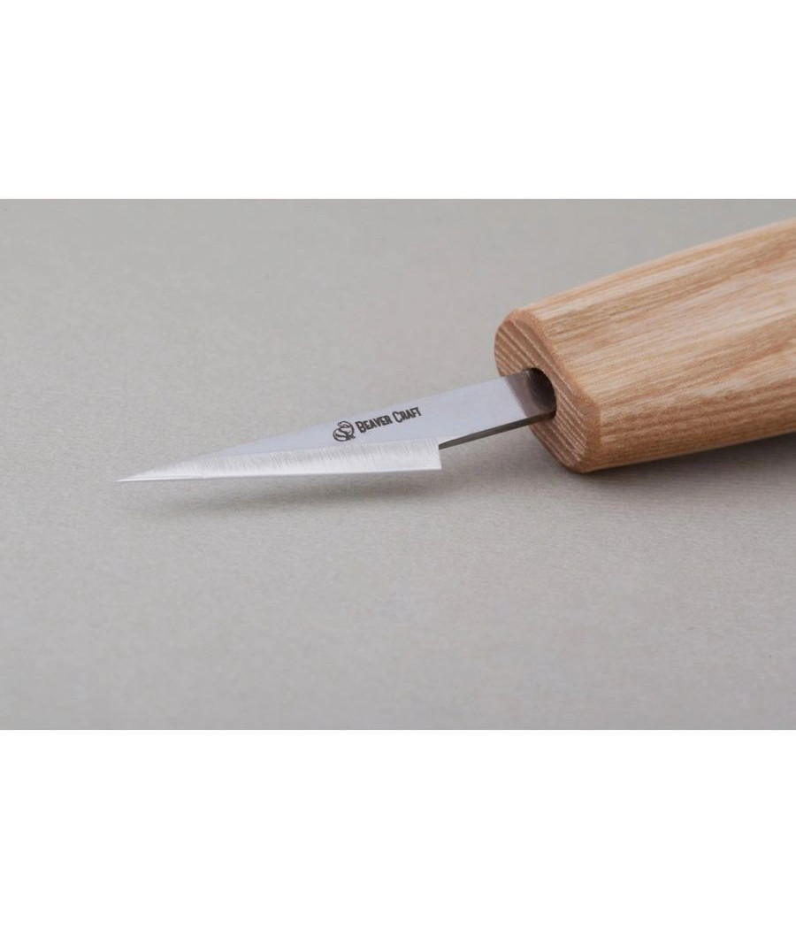 BeaverCraft řezbářský nůž C7 - malý detailní nůž