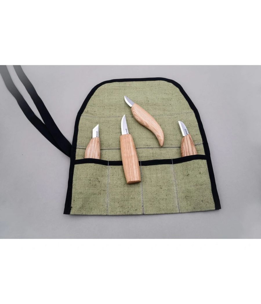 BeaverCraft sada řezbářských nožů S07 Basic Set 4 nože