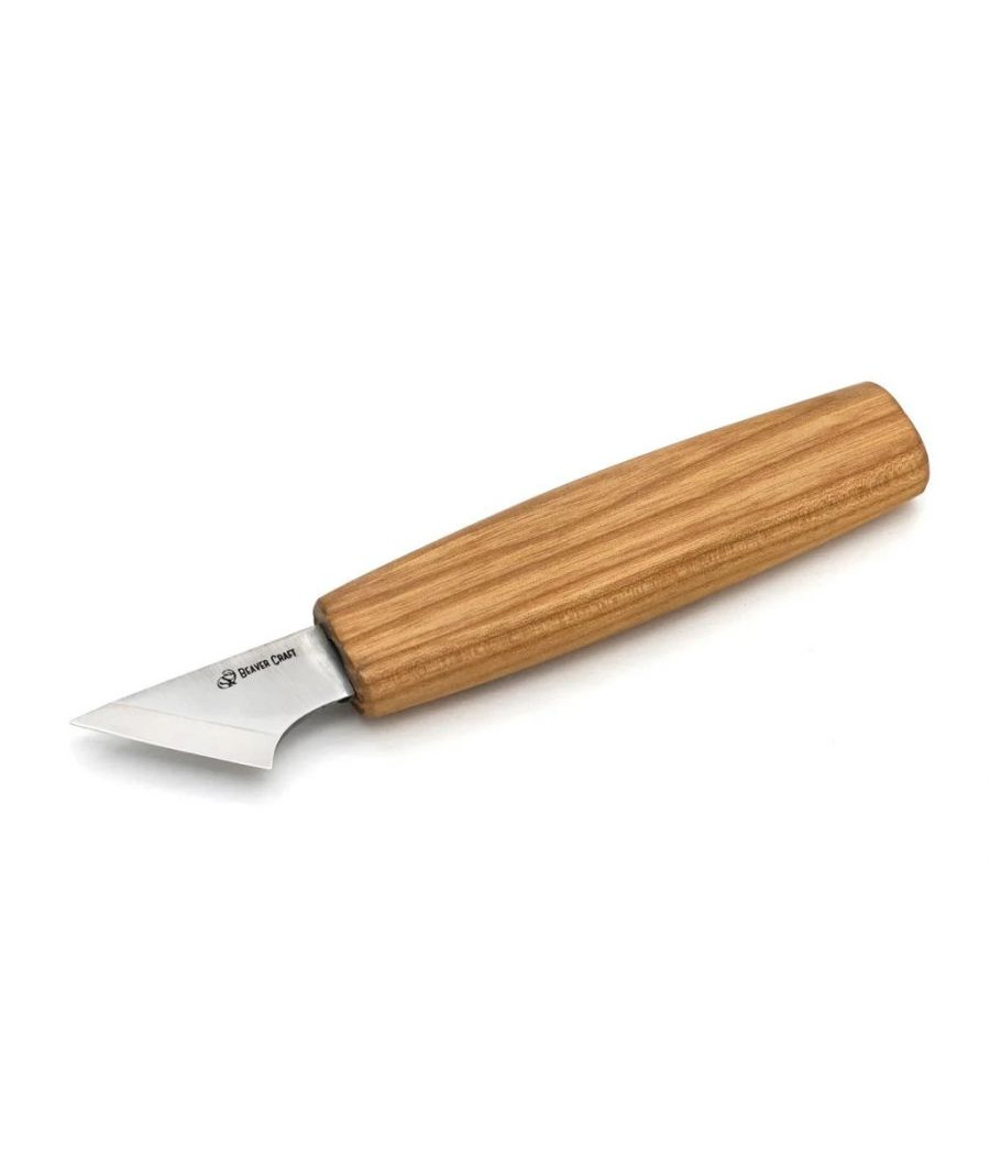 BeaverCraft řezbářský nůž C11 - nůž pro geometrické dřevořezby