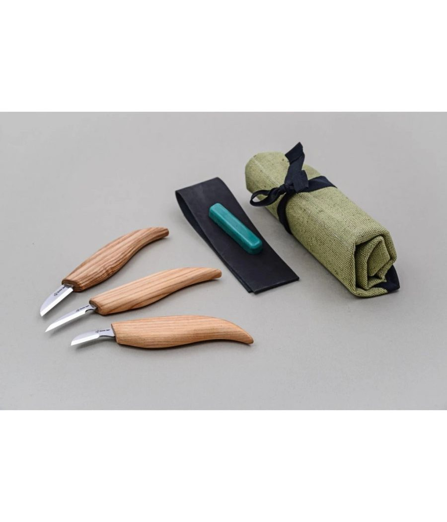 BeaverCraft sada řezbářských nožů Chip Carving S06 3 nože