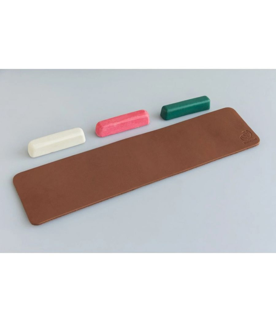 BeaverCraft kožený pás na dobroušení LS7P03 310 mm, 3 pasty