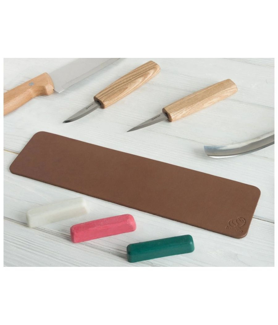 BeaverCraft kožený pás na dobroušení LS7P03 310 mm, 3 pasty