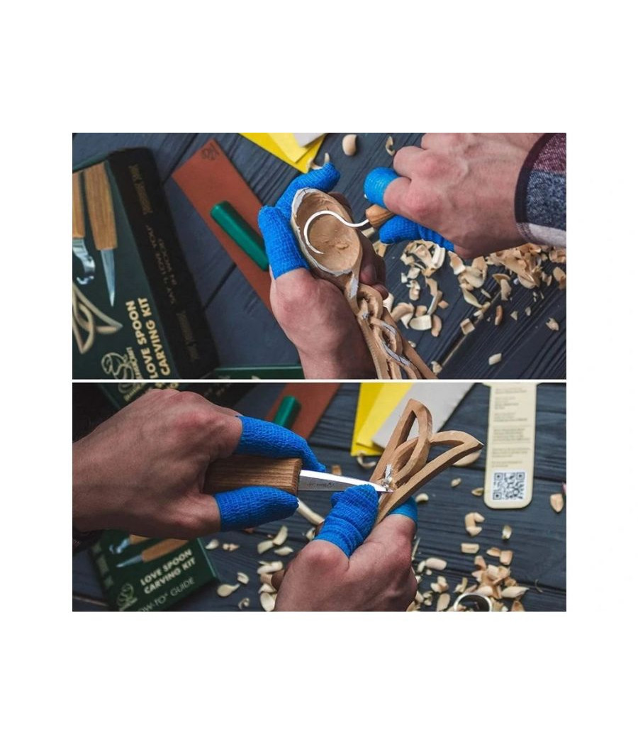 BeaverCraft řezbářská sada DIY04 pro začátečníky Celt Spoon - Keltská lžička