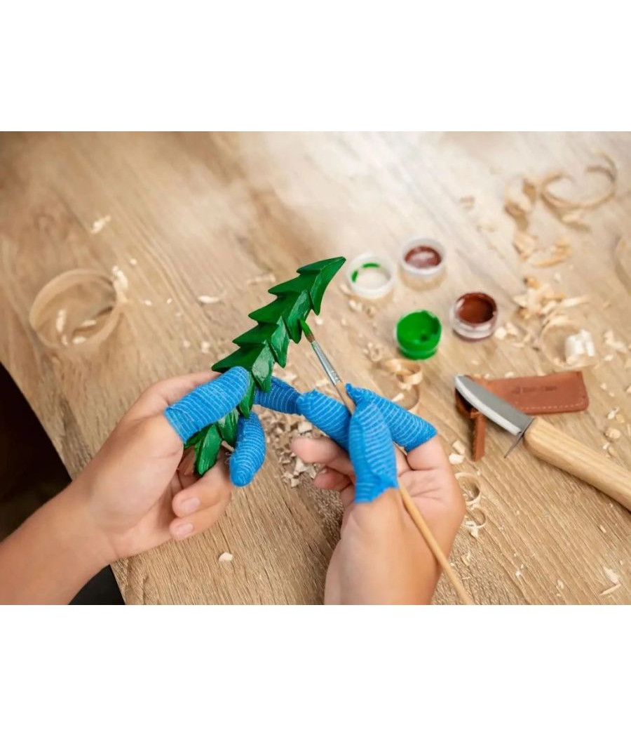 BeaverCraft řezbářská sada DIY08 pro začátečníky smrk