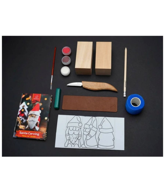 BeaverCraft řezbářská sada DIY06 pro začátečníky Santa