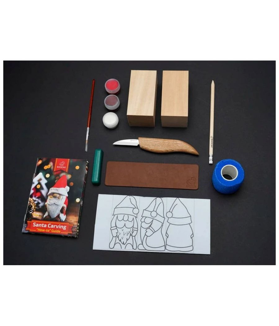 BeaverCraft řezbářská sada DIY06 pro začátečníky Santa