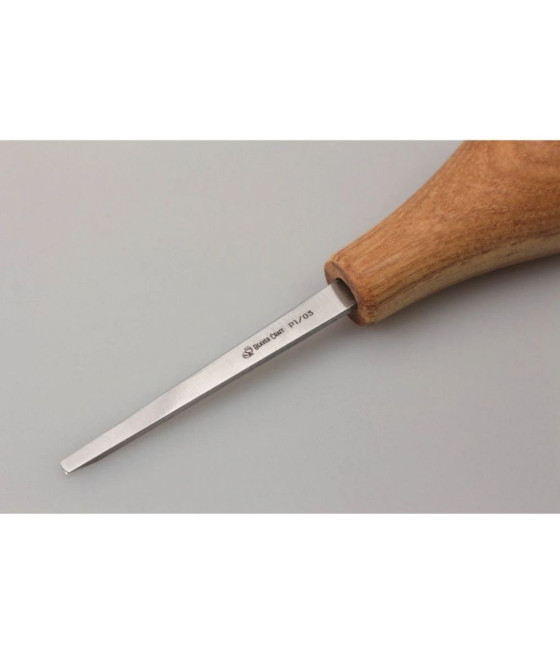BeaverCraft rydlo P1/03 rovné - ploché, 3 mm
