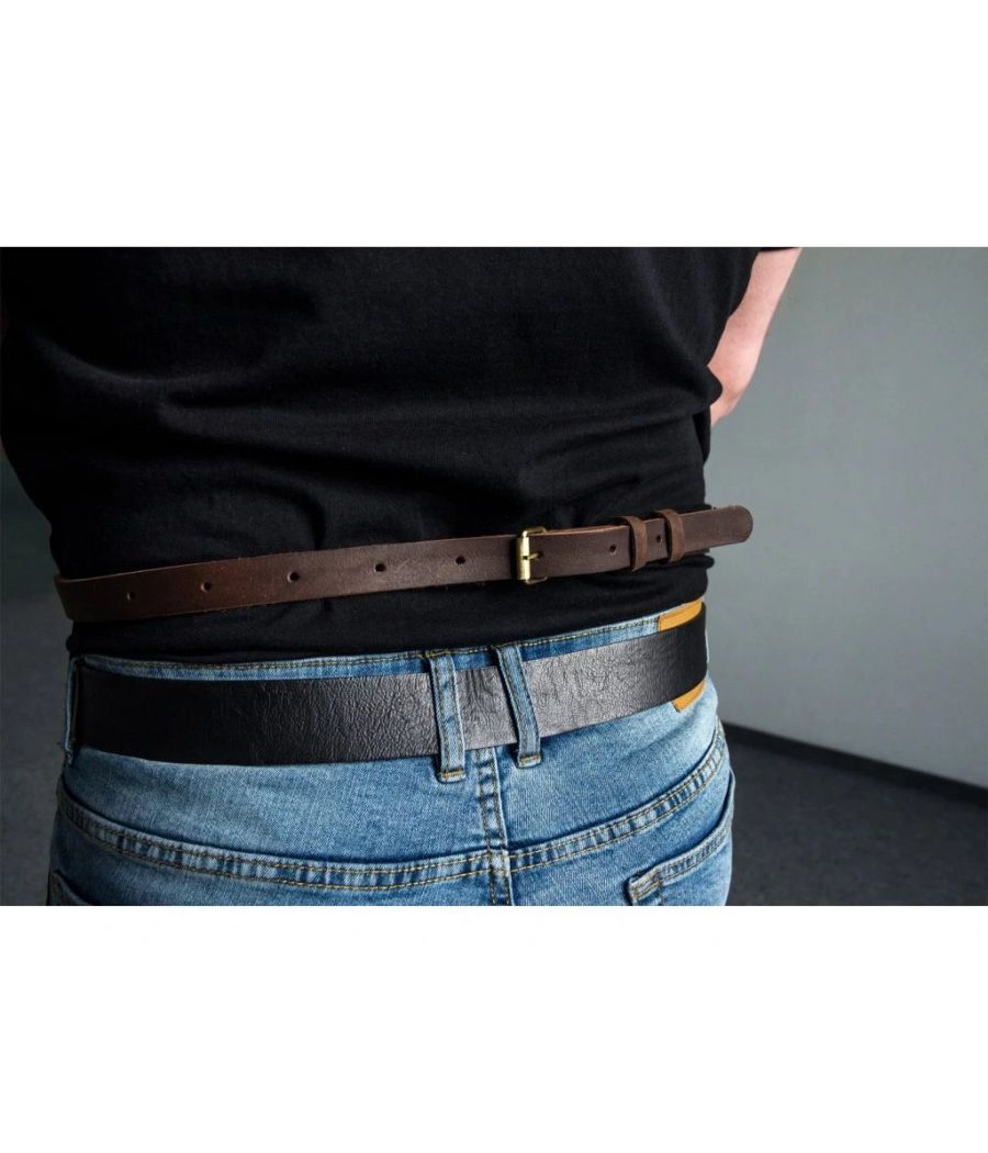 BeaverCraft kožená zástěra AP2X hnědá