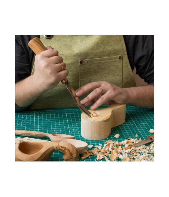 BeaverCraft dláto G7L/22 dlouhé, zakřivené, 22 mm