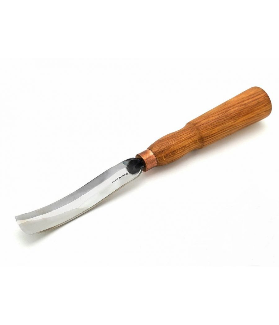 BeaverCraft dláto G7L/22 dlouhé, zakřivené, 22 mm