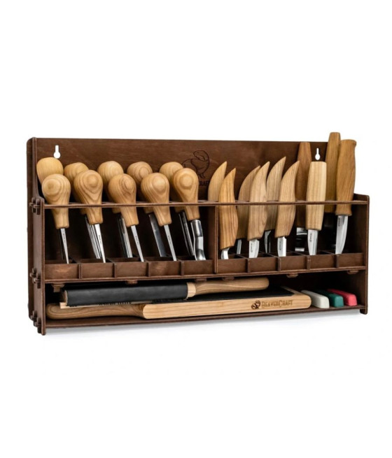 BeaverCraft sada řezbářských nožů S57 - 20 nástrojů