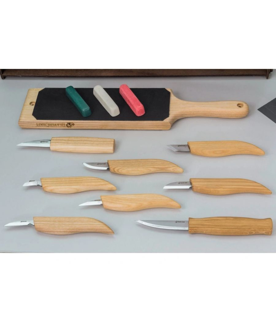BeaverCraft sada řezbářských nožů S57 - 20 nástrojů