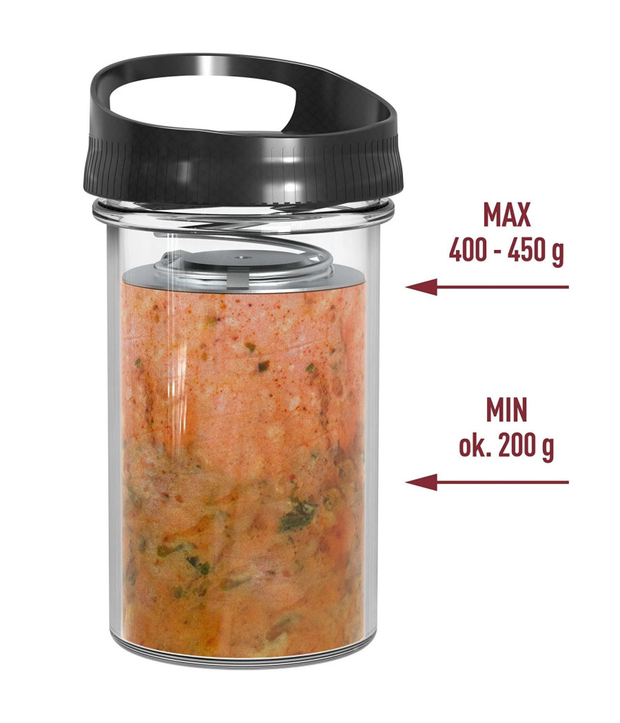 Skleněný vařič šunky na 450 g