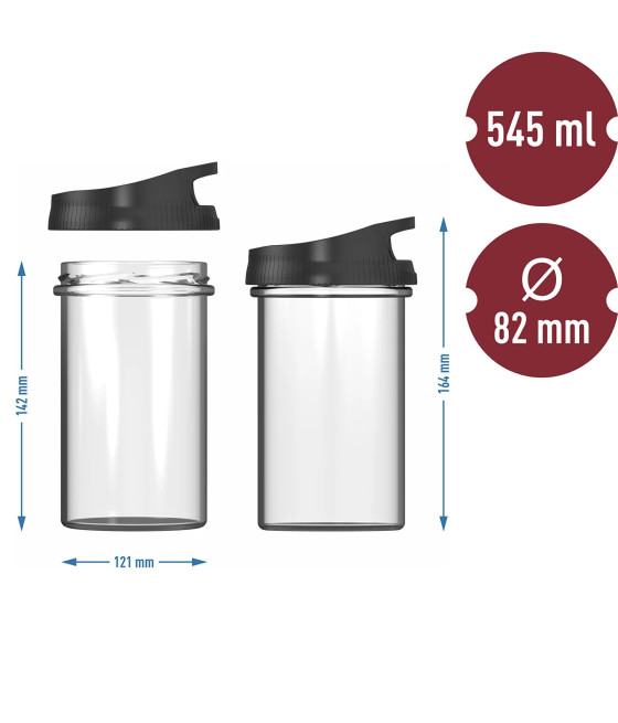 Skleněný vařič šunky na 450 g
