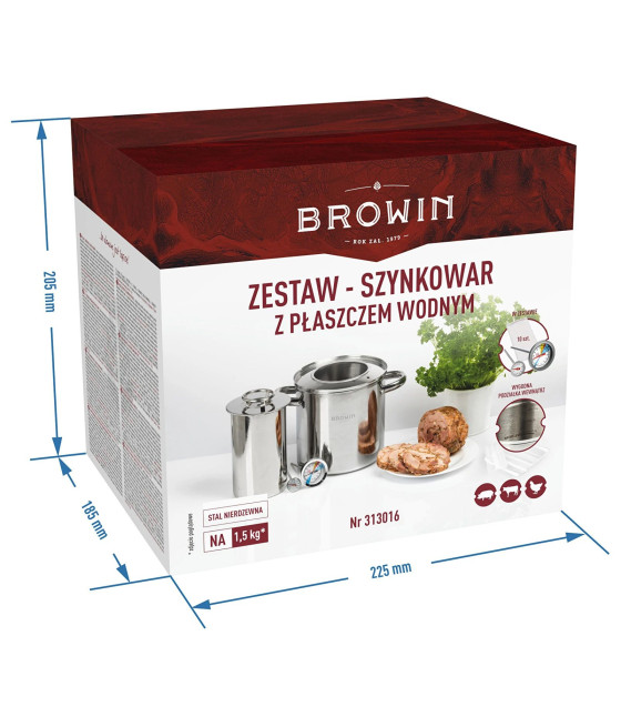 Šunkovar / tlakový hrnec na šunku 1,5 kg