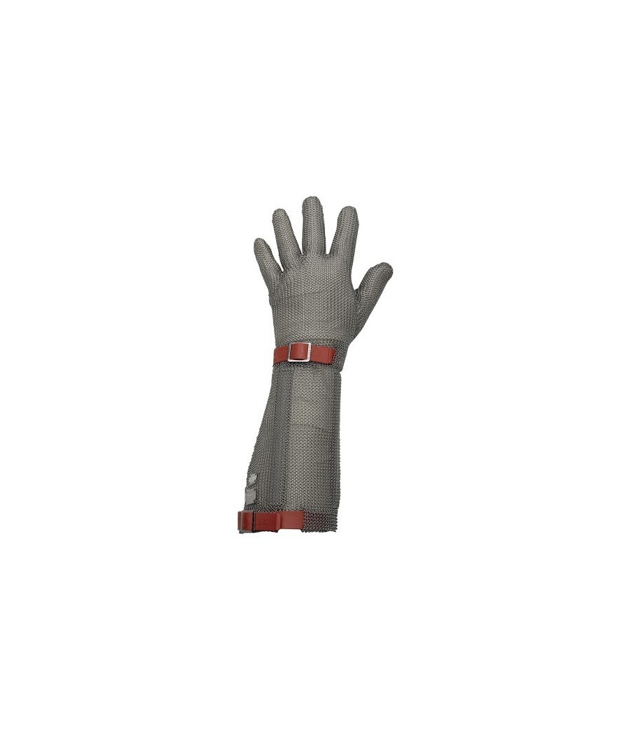 Kovová pletená rukavice EUROFLEX, manžeta 19 cm