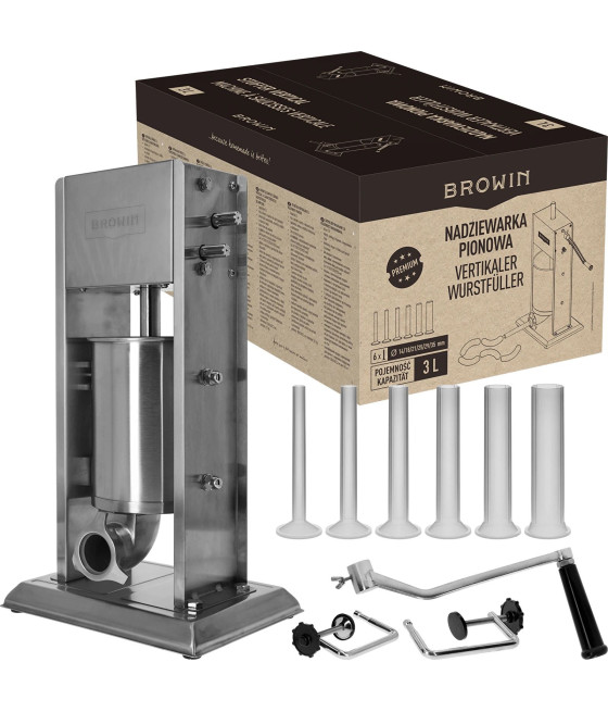 Vertikální plnička BROWIN, 3 l