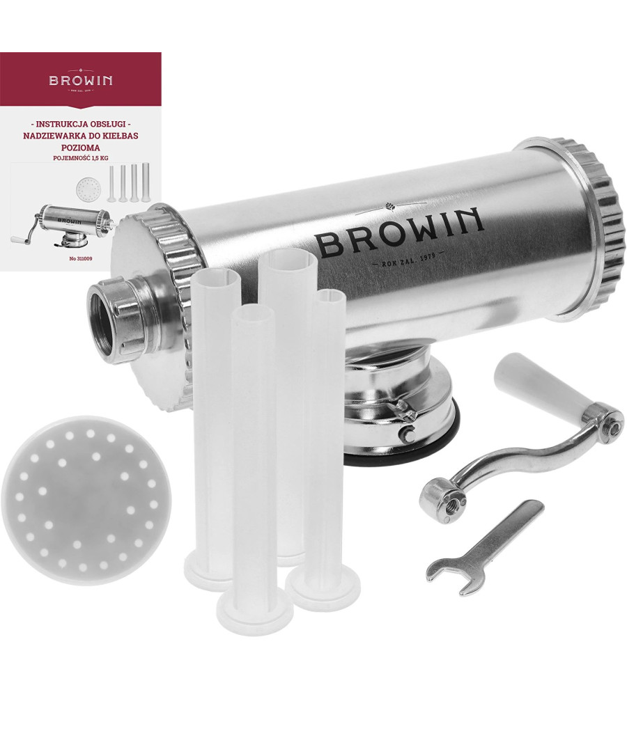 1,5 kg horizontální plnička se silikonovým pístem BROWIN